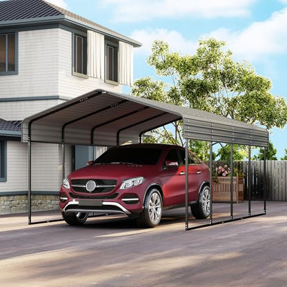 12 x 20 FT Heavy Duty Metal Carport