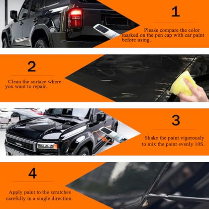070 Blizzard Pearl Tricoat Car Touch Up Paint for Toyota OEM Color Match