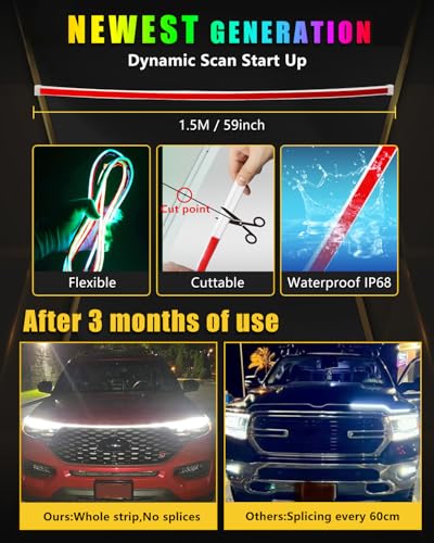 LED Hood Light Strip