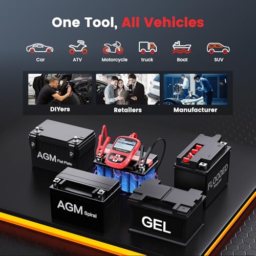 BST200 Car Battery Tester 12V Battery Load Tester