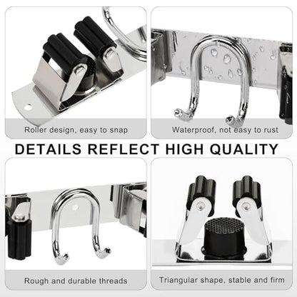 Mop Broom Holder Wall Mount