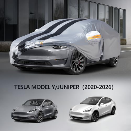 Multi Layer Car Cover Custom Fit for Tesla Model Y