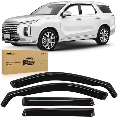 Vent Window Visors for Hyundai Palisade 2020 (4 Count)