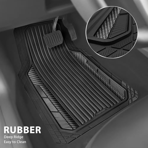 Heavy Duty Rubber Car Mats Metallic
