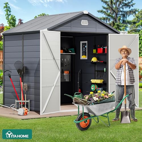 8x6.2FT Outdoor Storage Shed w