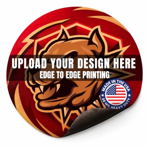 6 Inch Round Car Magnet