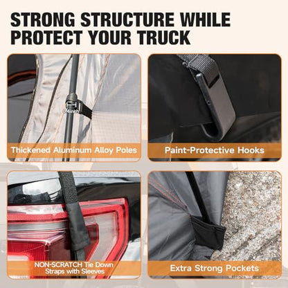 Truck Bed Tent 6.4' ~ 6.7'
