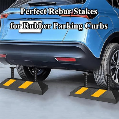 16 Inch Rebar Stakes 10 Pack Heavy Duty Ground Anchors 1
