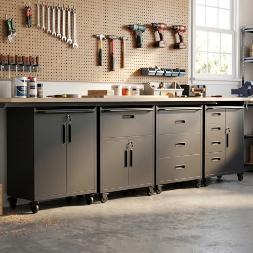 Garage Tool Cabinet Set