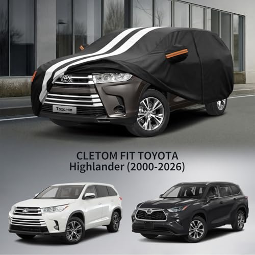 Multi Layer Car Cover Custom Fit for Toyota Highlander