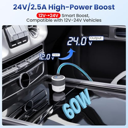 Starlink Mini Car Adapter with 10FT DC Power Cable