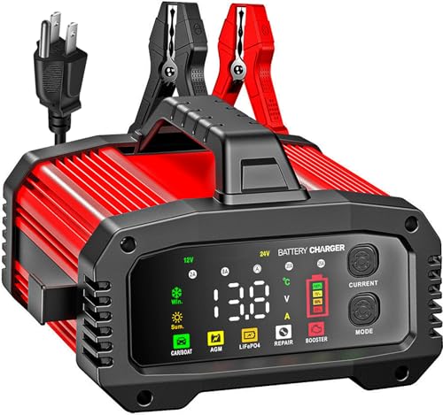 25A 12V 24V Smart Car Battery Charger