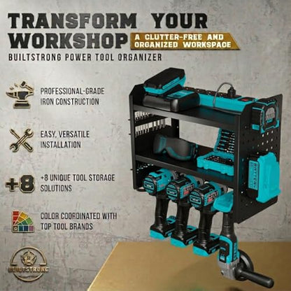 Power Tool Organizer Wall Mount