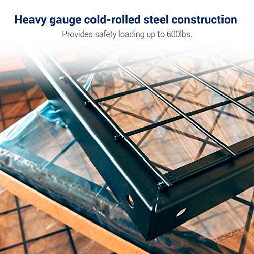 4x8 Overhead Garage Storage Rack with Hooks (2 Count)