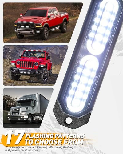 1200T Emergency Strobe Grille Lights (8 Count)