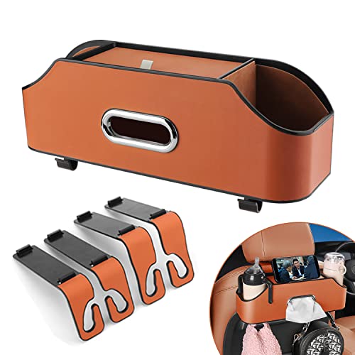 Car Seat Back Organizer with Cup Holders (22.9281 Ounce)
