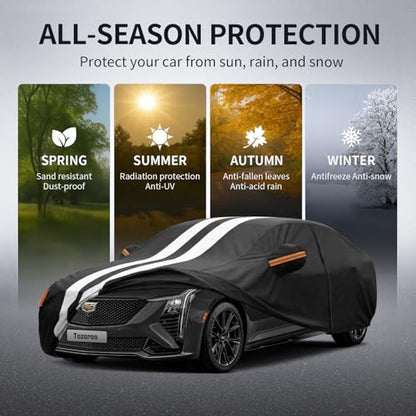 Multi Layer Car Cover Custom Fit for Cadillac CT5