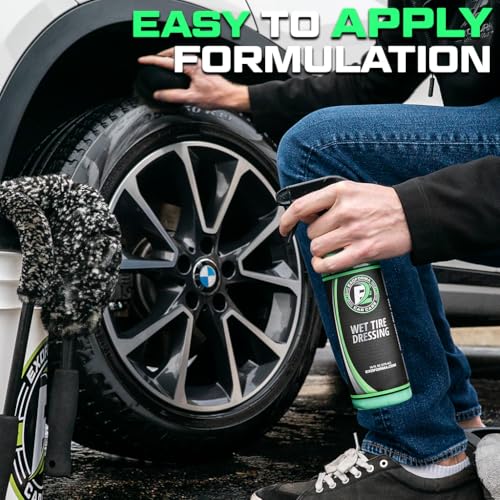 Wet Tire Dressing Spray (32 Fl Oz)