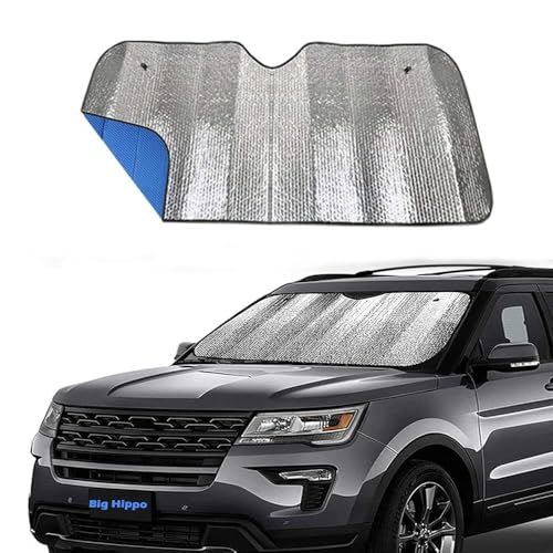 Car Windshield Sun Shade UV Rays Sun Visor Shade (10.5340277777778 Sq Ft)