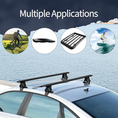 Universal 55" Roof Rack Cross Bars