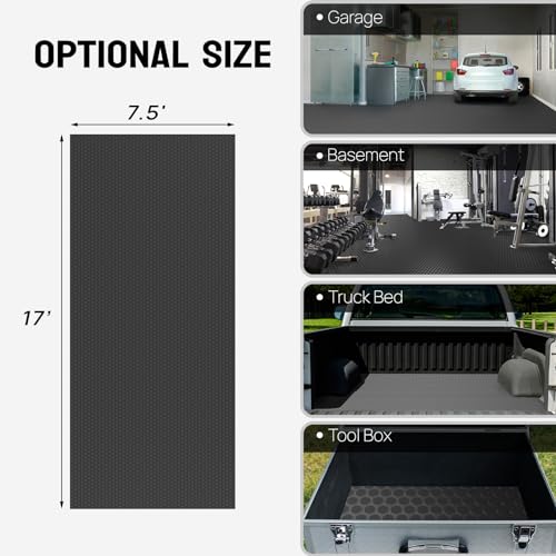 7.5 x 17 FT Garage Floor Mat
