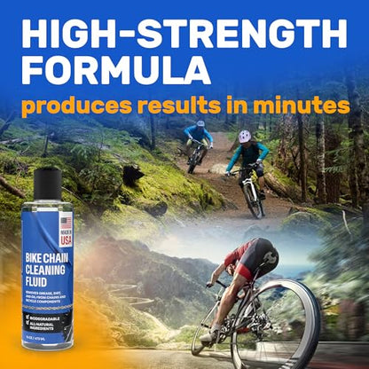 Bicycle Chain & Component Cleaning Fluid (16 Fl Oz)