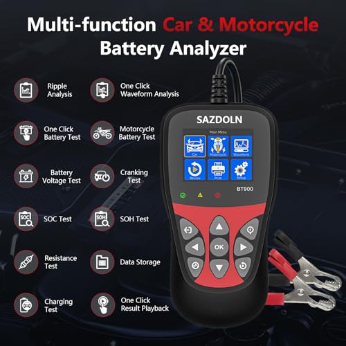 BT900 Car Battery Tester 6V 12V Load Tester