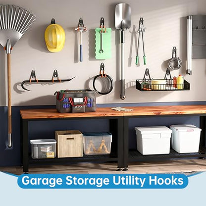 2 Pack Garage Storage Utility Hooks (2 Count)