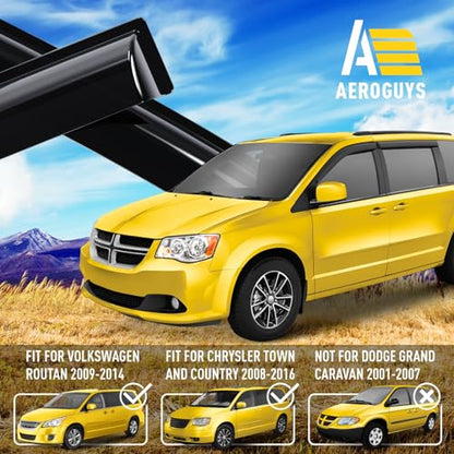 Extra Durable Window Deflectors Tape (4 Count)