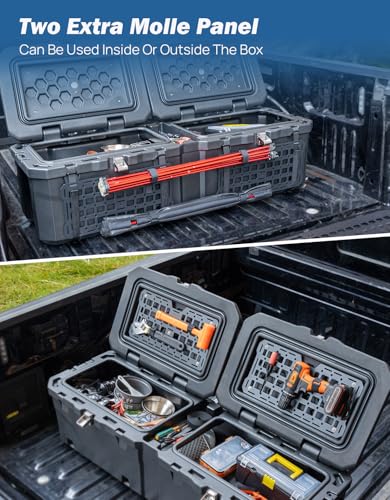 Lockable 160 Quart Truck Bed Tool Box
