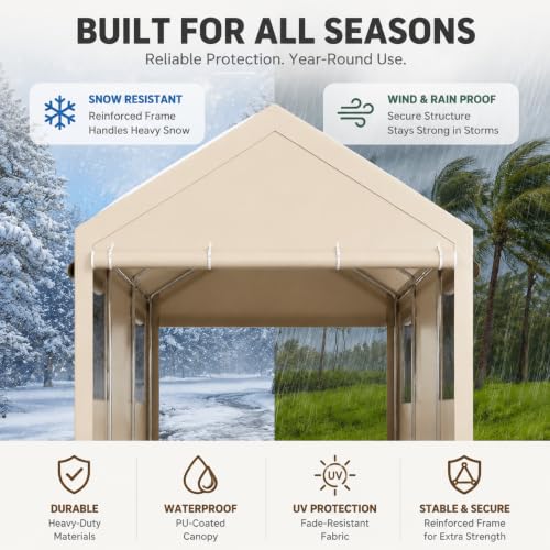12x20 Heavy Duty Carport