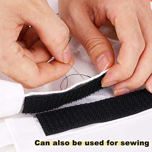 1"x16ft Hook and Loop Straps with 25 Metal Buckles (16 Foot)
