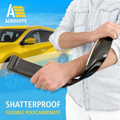 Extra Durable Window Deflectors in (4 Count)