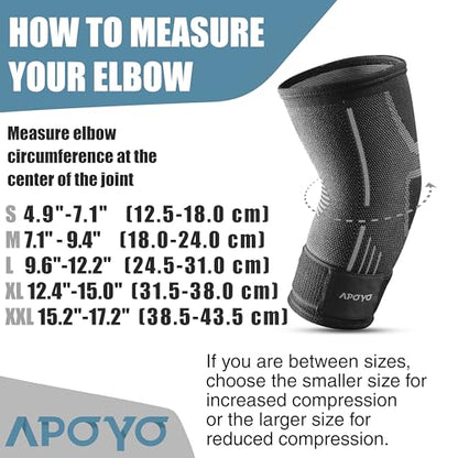 Elbow Brace for Tendonitis and Tennis Elbow (2 Count)