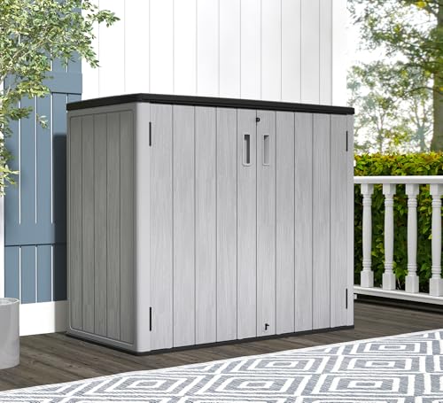 37 Cu.ft Outdoor Storage Cabinet with One Tool Kit