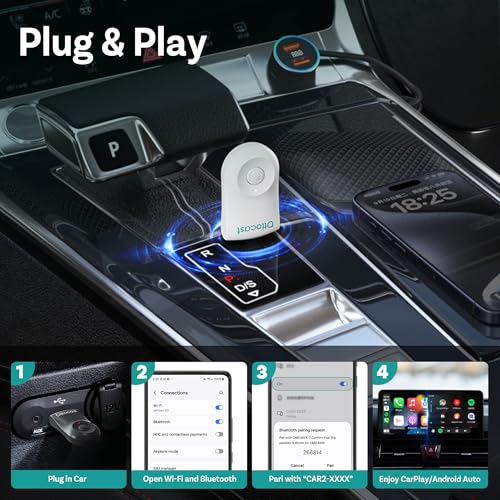 Mini 2025 Wireless CarPlay & Android Auto 2