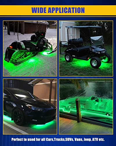 Green Led Strip Lights (4 Count)