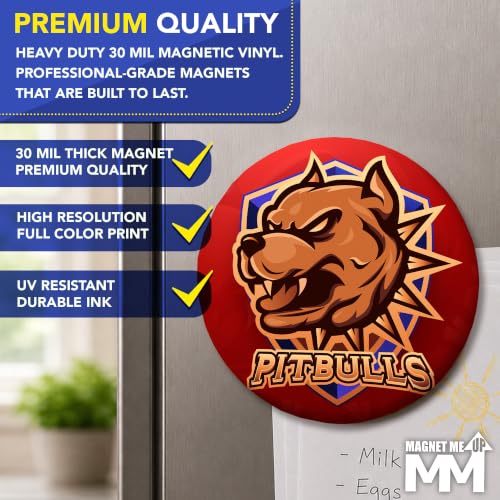 6 Inch Round Car Magnet (25 Count)