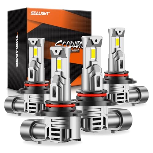 9005 9006 LED Bulbs Combo (4 Count)