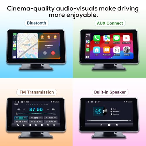 Portable Wireless Carplay Screen for Car