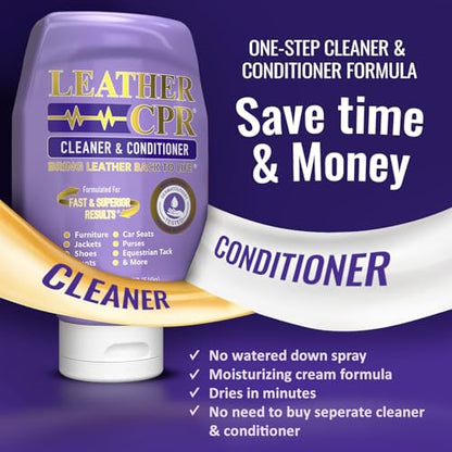 Cleaner and Conditioner 18oz. Bring Leather Back To Life on Furniture (18 Ounce)