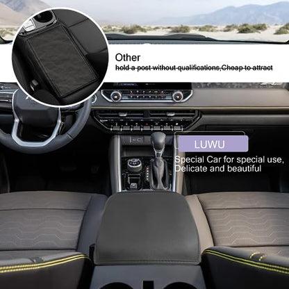 2025 2026 Canyon Center Console Cover Compatible with 2023 2024 2025 2026 GMC Canyon & Chevy Colorado Accessories Armrest Cover Center Console Pad Armrest Console Cover