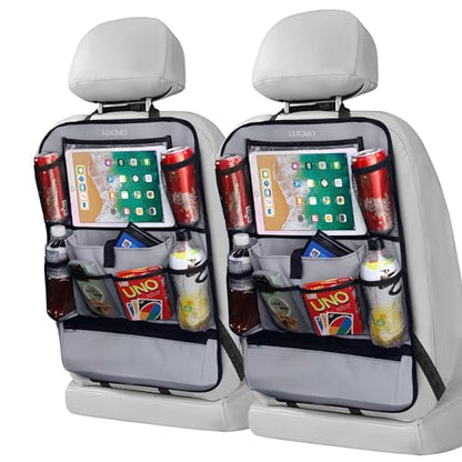 Car Backseat Organizer with Touch Screen Tablet Holder (22.9281 Ounce)