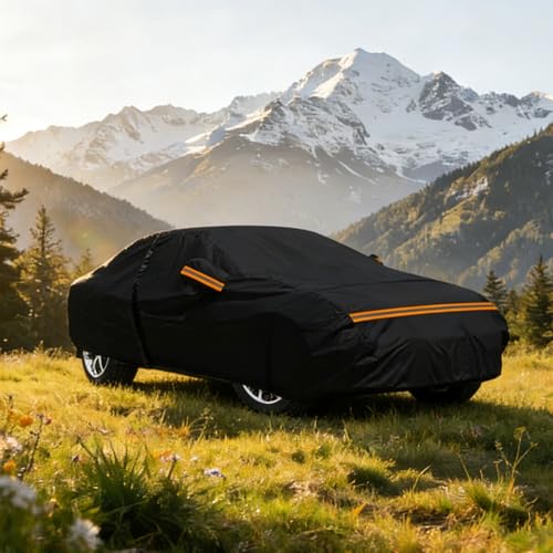 600D Heavy Duty Car Cover Custom Fit for Honda Civic Sedan 1998