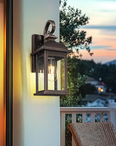 Outdoor Wall Lantern Oil Rubbed Bronze