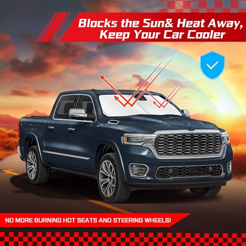 Windshield Sun Shade for Ram 1500 Tungsten 2025
