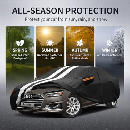 Multi Layer Car Cover Custom Fit for Audi A4
