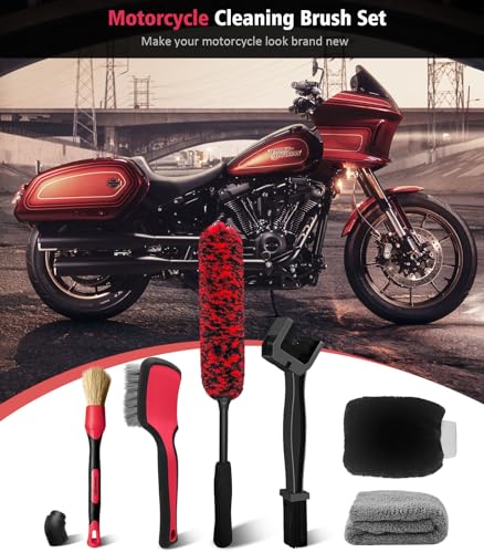6PCS Motorcycle Cleaning Kit