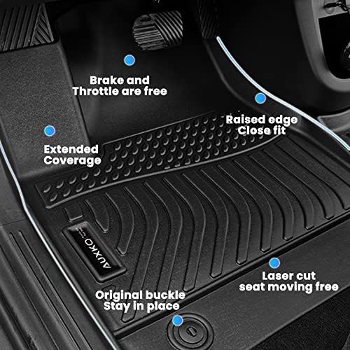 All Weather Upper Cargo Mat Backrest Mat for Honda CRV 2023 (4 Count)