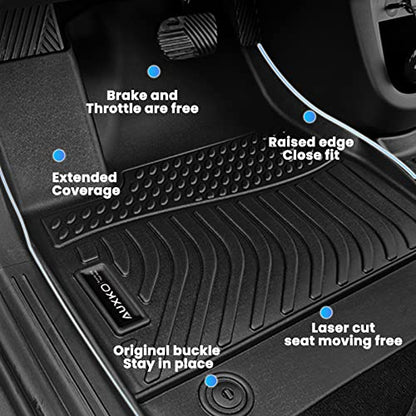 Floor Mats for Honda Civic Hybrid 2026 2025 Sedan & Hatchback (4 Count)